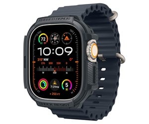 Smartklokke - Tilbehør - Spigen Rugged Armor - dark gray - Apple Watch Ultra 2/1 49mm - ACS07385