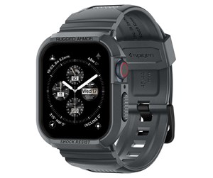 Smartklokke - Tilbehør - Spigen Rugged Armor Pro - dark gray - Apple Watch 45mm/44mm - ACS07387