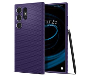 Mobil - Deksel og etui - Spigen Liquid Air - deep purple - Samsung Galaxy S24 Ultra - ACS07449