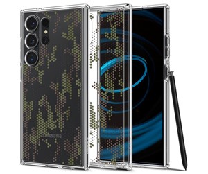 Mobil - Deksel og etui - Spigen Ultra Hybrid - digital camo - Samsung Galaxy S24 Ultra - ACS07547