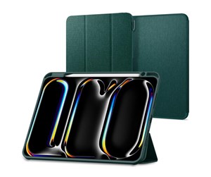 Mobil - Deksel og etui - Spigen Urban Fit - midnight green - iPad Pro 11" 2024 - ACS07759