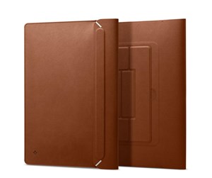 Veske/Hylster/Sekk til bærbar PC - Spigen Valentinus S Laptop Sleeve - classic brown - 14" - AFA06422