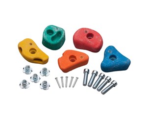 Utendørsleker - SwingKing Climbing Stone Set Small with 2 holes 5 pcs. - 2550045