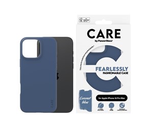 Mobil - Deksel og etui - CARE by PanzerGlass Case Fashion Blue iPhone 16 Pro Max - PANZER1404