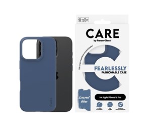 Mobil - Deksel og etui - CARE by PanzerGlass Case Fashion Blue iPhone 16 Pro - PANZER1402