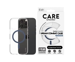 Mobil - Deksel og etui - CARE by PanzerGlass Case Flagship Blue MagSafe iPhone 16 Pro - PANZER1366