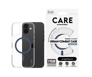 Mobil - Deksel og etui - CARE by PanzerGlass Case Flagship Blue MagSafe iPhone 16 - PANZER1365