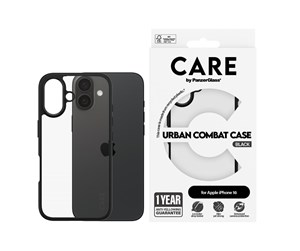 Mobil - Deksel og etui - CARE by PanzerGlass Case Flagship Urban Combat iPhone 16 - PANZER1361