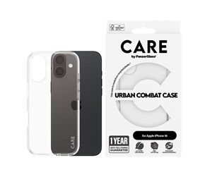 Mobil - Deksel og etui - CARE by PanzerGlass Case Flagship Transparent iPhone 16 - PANZER1353