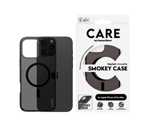 Mobil - Deksel og etui - CARE by PanzerGlass Case Flagship Smokey with MagSafe iPhone 16 Pro Max - PANZER1352