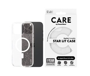 Mobil - Deksel og etui - CARE by PanzerGlass Case Flagship Star Lit with White MagSafe iPhone 16 Pro Max - PANZER1344