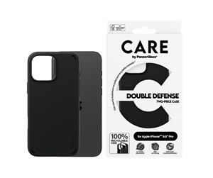 Mobil - Deksel og etui - CARE by PanzerGlass Case Feature Double Defence Black iPhone 16 Pro Max - PANZER1336