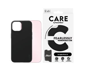 Mobil - Deksel og etui - CARE by PanzerGlass Fashionable Case Black iPhone 15 - PANZER1429