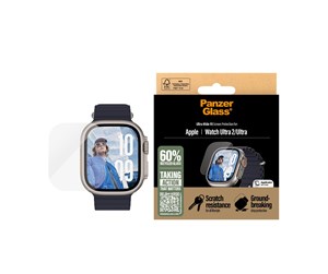 Smartklokke - Tilbehør - PanzerGlass Screen Protector Apple Watch Ultra 2 | Ultra-Wide Fit - PANZER3712