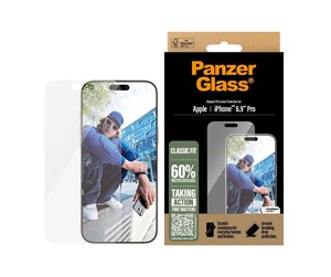 Mobil - Beskyttelsesglass - PanzerGlass Screen Protector iPhone 16 Pro Max | Classic Fit - PANZER2876