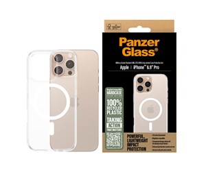 Mobil - Deksel og etui - PanzerGlass HardCase White MagSafe iPhone 16 Pro Max - PANZER1294