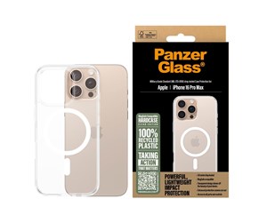 Mobil - Deksel og etui - PanzerGlass HardCase White MagSafe iPhone 16 Pro Max - PANZER1294