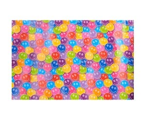 Hobbyartikler - Rotolux Wrapping paper smiley face 3 m - LOBBES201955901