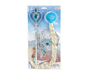 Små gaver til barn - Toi-Toys Ice Princess with Braid Tiara and Staff Set - 12136A