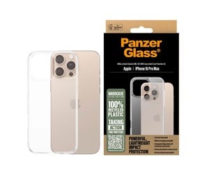 Mobil - Deksel og etui - PanzerGlass HardCase Transparent iPhone 16 Pro Max - PANZER1290