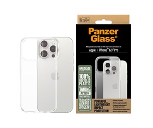 Mobil - Deksel og etui - PanzerGlass HardCase Transparent iPhone 16 Pro - PANZER1288