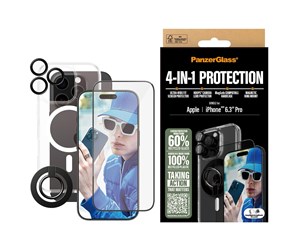 Mobil - Beskyttelsesglass - PanzerGlass 4-in-1 Protection Bundle iPhone 16 Pro - PANZERB1292+2862+1284+S