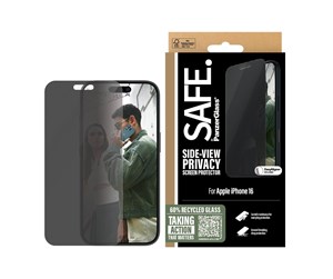 Mobil - Beskyttelsesglass - SAFE. by PanzerGlass Privacy Screen Protector iPhone 16 | Ultra-Wide Fit - SAFEP95875