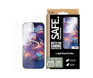 Mobil - Beskyttelsesglass - SAFE. by PanzerGlass Gaming Screen Protector iPhone 16 Pro Max | Ultra-Wide Fit - SAFE95889