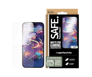 Mobil - Beskyttelsesglass - SAFE. by PanzerGlass Gaming Screen Protector iPhone 16 Plus | Ultra-Wide Fit - SAFE95888