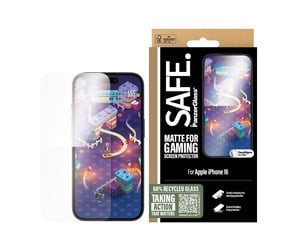 Mobil - Beskyttelsesglass - SAFE. by PanzerGlass Gaming Screen Protector iPhone 16 | Ultra-Wide Fit - SAFE95886