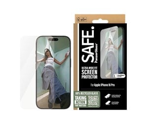 Mobil - Beskyttelsesglass - SAFE. by PanzerGlass Screen Protector iPhone 16 Pro  | Ultra-Wide Fit - SAFE95876