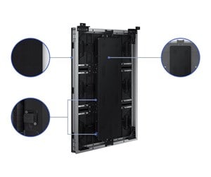 Digital skilting & Hotell TV - Samsung XHB080-EB XHB-E Series LED display unit - outdoor - for digital signage - LH080XHBCBE/EN