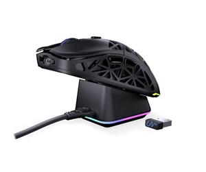 Mus - ENDORFY LIV Plus Wireless - Gaming mus - Optisk - 5 - Svart - EY6A016