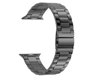 Smartklokke - Tilbehør - Lippa Apple Watch Link Bracelet 42/44/45/49 - Space Grey - LPAW128