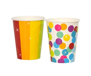 Leketøy - Folat BV Cups Happy Birthday 6pcs. - 65821