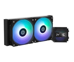 Kabinett - Zalman ALPHA2 24 Black 240mm ARGB CPU temp - Kabinett - Tower - Svart - ALPHA2 A24 Black