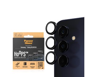 Mobil - Andre tilbehør - PanzerGlass Hoops™ Camera Lens Protector Samsung Galaxy A15 | A15 5G | Black - PANZER1224