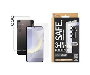 Mobil - Beskyttelsesglass - SAFE. by PanzerGlass Privacy 3-in-1 Pack Samsung Galaxy S24+ - BSAFE95673