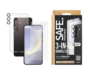 Mobil - Beskyttelsesglass - SAFE. by PanzerGlass Privacy 3-in-1 Pack Samsung Galaxy S24+ - BSAFE95673