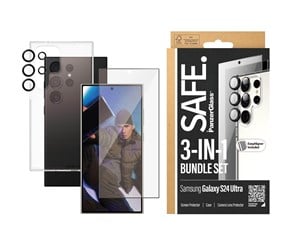 Mobil - Deksel og etui - SAFE. by PanzerGlass 3-in-1 Pack Samsung Galaxy S24 Ultra - BSAFE95674