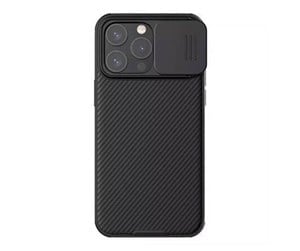 Mobil - Deksel og etui - Nillkin CamShield Pro case for iPhone 15 Pro (black) - 6902048266070