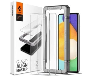 Mobil - Beskyttelsesglass - Spigen GlassAlign Master 2 Pack - Galaxy A52s/A52 (LTE/5G) - AGL03012