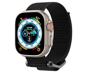 Smartklokke - Tilbehør - Spigen DuraPro Flex - black - Apple Watch Ultra 2/1 49mm 9/8/7 45mm SE/6/5/4 44mm 3/2/1 42mm - AMP02465