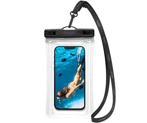 Mobil - Andre tilbehør - Spigen Aqua Shield WaterProof Floating Case A610 1 Pack - crystal clear - AMP04530