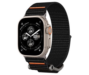 Smartklokke - Tilbehør - Spigen DuraPro Flex Ultra Band - black - Apple Watch 49mm/45mm/44mm/42mm - AMP05981