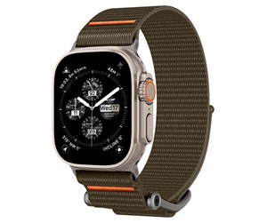 Smartklokke - Tilbehør - Spigen DuraPro Flex Ultra Band - khaki - Apple Watch 49mm/45mm/44mm/42mm - AMP05982