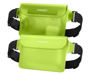 Mobil - Andre tilbehør - Spigen Aqua Shield WaterProof Waist Bag A620 2 Pack - cactus gren - AMP06023