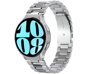 Smartklokke - Tilbehør - Spigen Modern Fit 316L Band - silver - Samsung Galaxy Watch6 44m - AMP06498