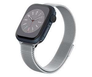 Smartklokke - Tilbehør - Spigen Metal Fit - silver - Apple Watch 41mm/40mm/38mm - AMP06842