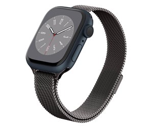 Smartklokke - Tilbehør - Spigen Metal Fit - graphite - Apple Watch 41mm/40mm/38mm - AMP06928